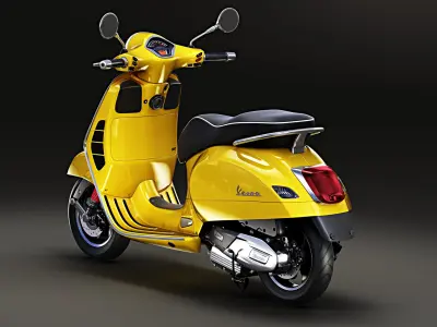 2020 Vespa GTS Super HPE Scooter 