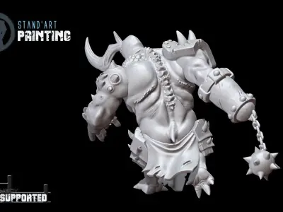 The Butcher creature 3D model