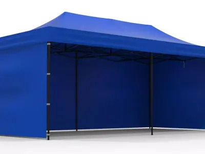 Event Tent 3x6 Modular Pop Up Canopy 3D model