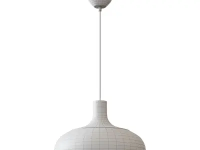  Pendant lamp beige 38 cm 3D model