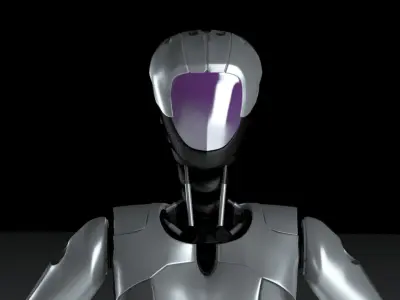 Female Robot 2 - FR02 3D print model