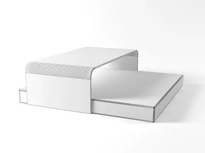 Ribbon box 3D model