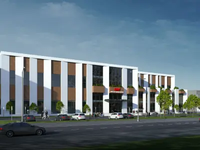 CGV Cinema Center 3D model