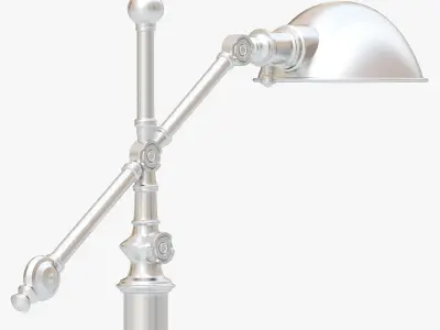 Visual Comfort Chapman Pimlico 1 Light Task Table Lamp 3D model