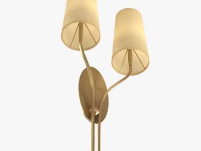 Rutland 2 Light Wall Sconce by Hudson Valley Lighting 3D model