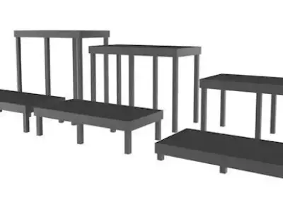 Stage Deck Pack 3D model