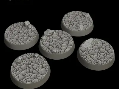 LegendGames 25mm Round Base Collection 3D print model