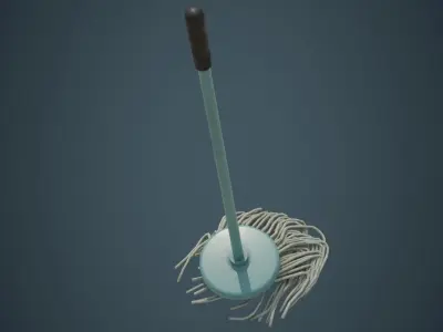 Mop 1B Low-poly 3D model