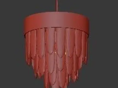 Untitled brabu chandelier 3D model