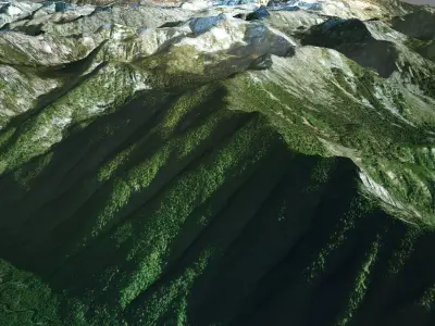 Trapper Mountain 3D model