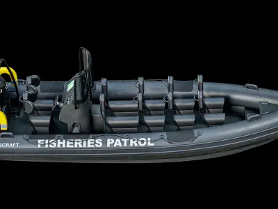  RHIB Patrol Inflatable Boat Ribcraft 7 PBR 