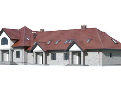 Cottage 036 3D model