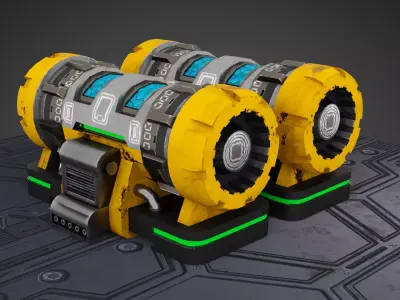 Sci Fi Generator 3D model