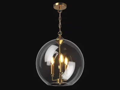 729131 Sferico Lightstar hanging chandelier 3D model
