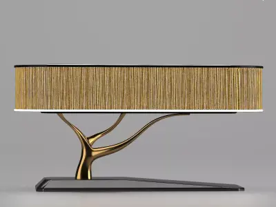 Table lamp  Free low-poly 3D model