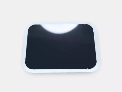 STORJORM Mirror with integrated lighting Low-poly 3D model