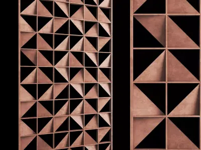 Facade elevation Cnc Design 3D model