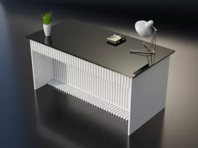 Office Smart Table1 3D model