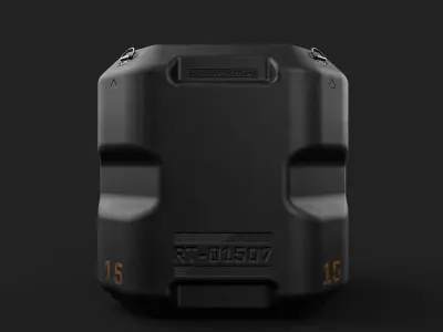 Sci-Fi Box-02 3D model