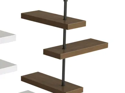 Domino Expo Column Bookcase 3D model