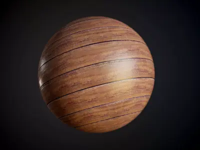 Wood Floor Seamless PBR Texture Texture