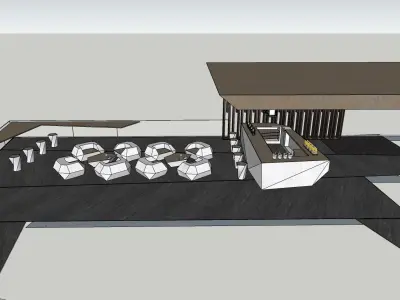 outdoor sketchup sketchup 3d model  3D model