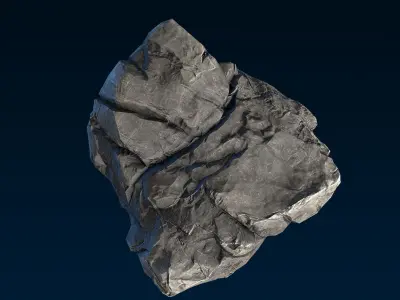 Big Chunky Rocks Pack - Game-Ready  Low-poly 3D model