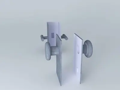 Lock sets doorknobs Free 3D model