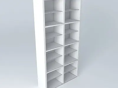 Shelf Cabinet DOORS HREG8FP 22 12 BRW Milano Oak 3D model