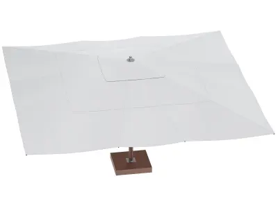 Ocean Master Classic Square Parasol 3D model