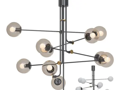 chandelier Base Roof 10 3D model