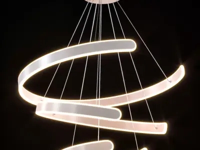 Baycheer LED Chandelier 3D model