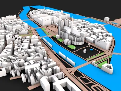 City 3 3D model