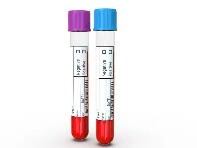 Blood Collection Tube 3D model