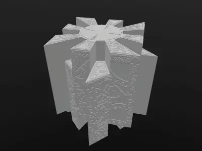 Printable Hellraiser puzzle box lament configuration 3D print model
