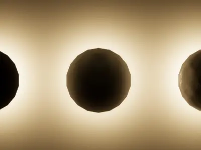 BABILA OUTDOOR MARSET 7IN DIAMETER 3D model