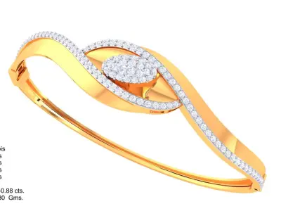 Light Weight bracelets 128 designs 3D print model