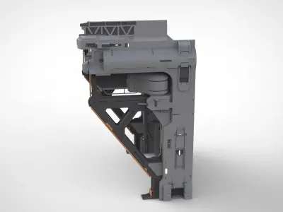 halo 5 door 3D model