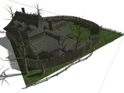 Creative Design-Holiday Cabin-032 3D model