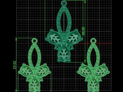 Half set 0045 3D print model
