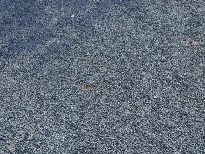 Blue crushed stone 3D model