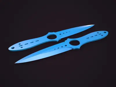 CSGO Skeleton Knife 3D Printable 3D print model