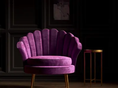 Chair Trapezium 3D model