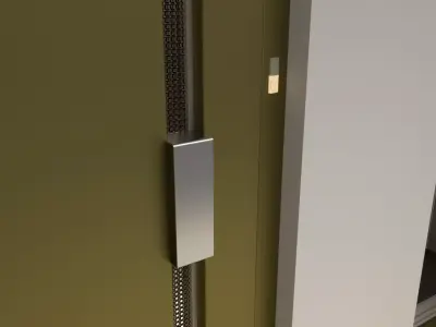 Vintage european elevator 3D model
