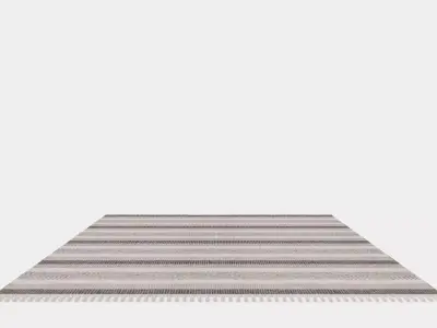 Cotton Rug Low-poly 3D model