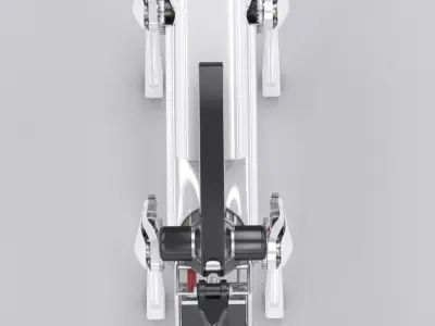 boston dynamics dog robot 3d model vray 3D model