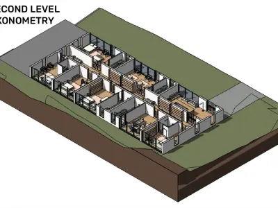 Nursing home - Revit 3D model
