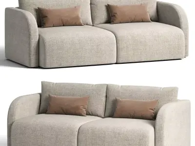 Sofa Moroz By Cazarina  3D model