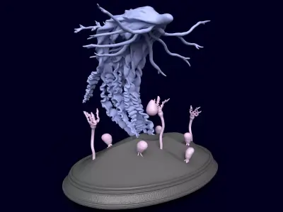 Elden Ring Nightreign Maris Fathom of Night 3D print model