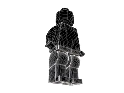 Lego Mini Figure Pack 01 3D model